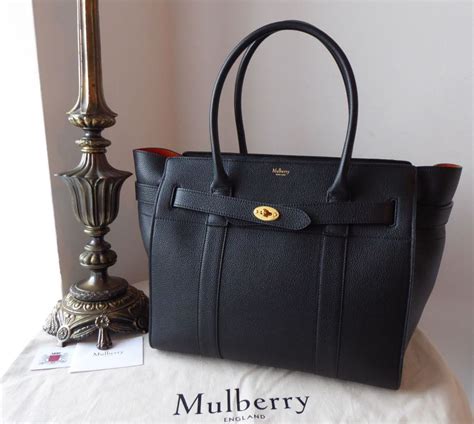 mulberry large zipped bayswater.